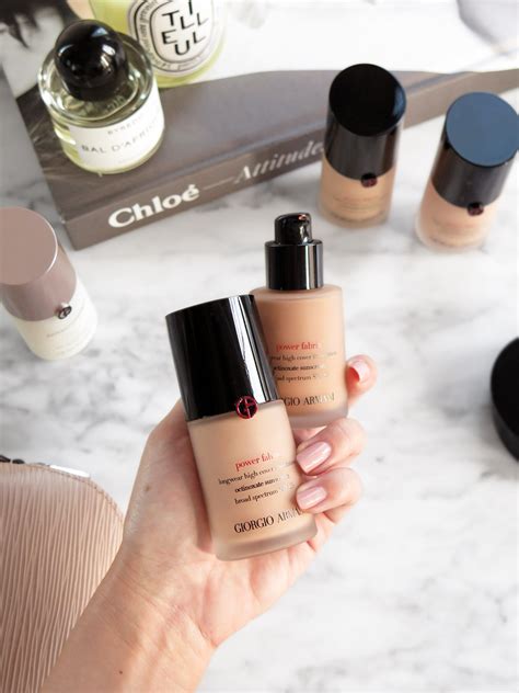 armani beauty power fabric foundation|armani makeup foundation samples.